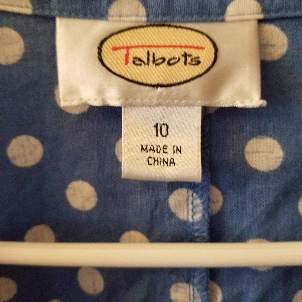 Talbots button down blouse - Picture 2 of 3